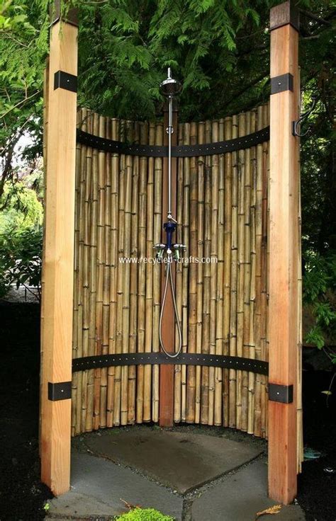 25 Amazing Ideas With Bamboo Garden Shower Outdoor Shower Outdoor Bathrooms