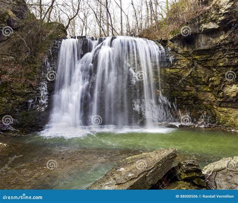 Hayden Falls Waterfall Stock Photo Image Of Ohio Falls 88000506