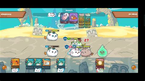 AXIE INFINITY GAME PLAY AXIE ARENA STRATEGY AAB DOBLE ANEMONE