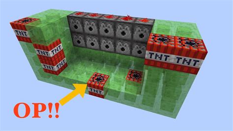 How To Make An Op Slime Tnt Cannon Youtube