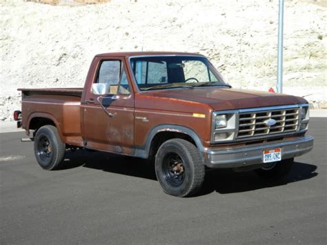 Vintage F150 Pickup Truck V8 4 Speed Runsdrives Great Daily Driver Rat