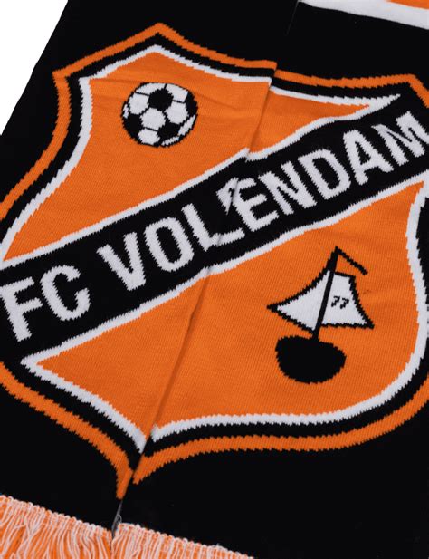 Fc Volendam Sjaal Split Logo Fc Volendam Fanshop