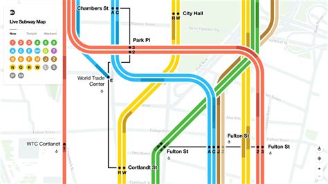 The redesigned New York City subway map for “digitally oriented people”