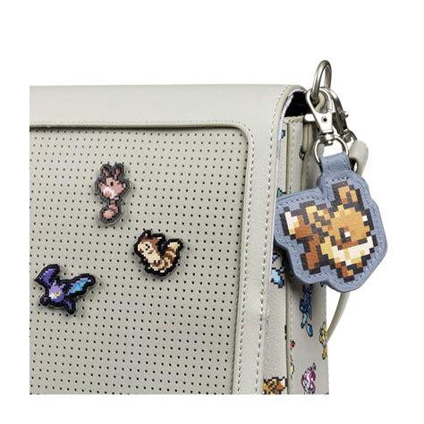 Eevee Evolutions Pok Mon Pixel Pin Collector Shoulder Bag Pok Mon