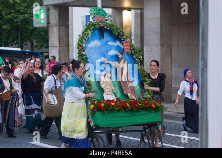 Festa De Sao Joao Porto Portugal Stock Photo Alamy