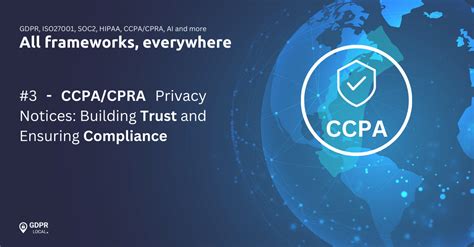 Ccpa Cpra Privacy Notices Building Trust And Ensuring Compliance