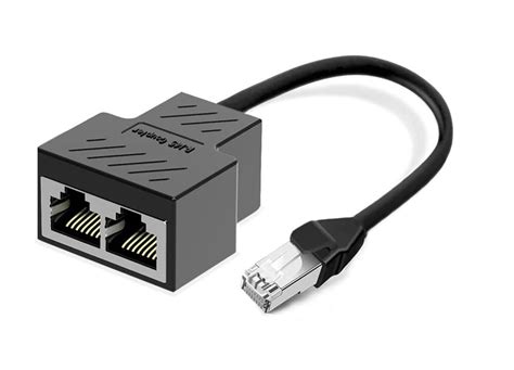 Rj45 Network 1 To 2 Port Ethernet Adapter Splitter Akwor Rj45 1 Male