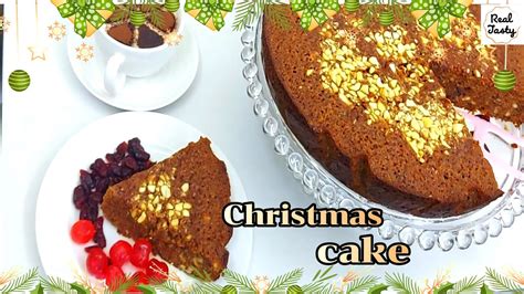 Christmas Cake Fruit Cake Easy Moist Fruit Cake Easy Christmas Cake Recipe Fruit And Nut