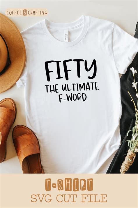 Fifty The Ultimate F Word Svg Funny Th Birthday Svg