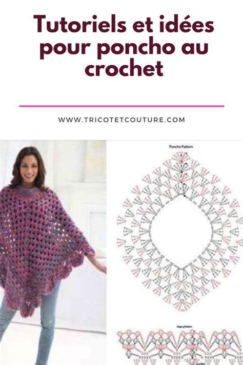 Tutoriels Et Id Es Pour Poncho Au Crochet Mod Les De Poncho En