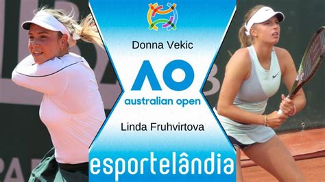 Donna Vekic x Linda Fruhvirtova Palpite e prognóstico 22 01 23