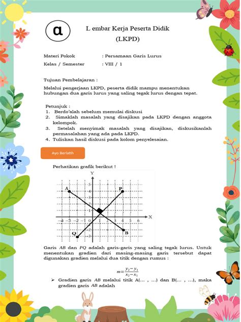 Lkpd Hubungan Dua Garis Lurus Pdf