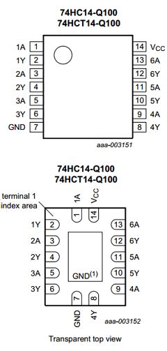 74hc14 Q100 Datasheet Pdf Nxp Semiconductors