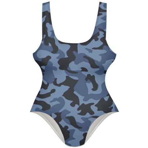 Ownsummer Blue Black Multicam Camouflage Texture Pattern Stylish One