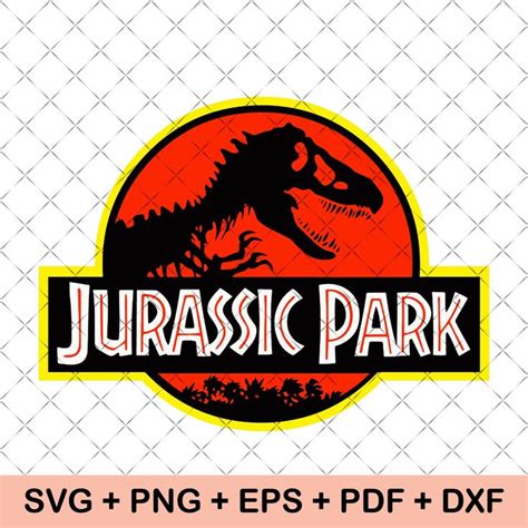 Jurassic Park Svg Jurassic Park Template Svg Jurassic Park Inspire