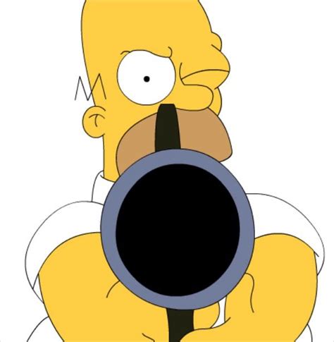 Homer Simpson Gun