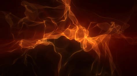 Abstract Orange Energy Magical Waves Glowing Background 4k Video 60