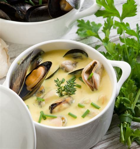 Recette Moules La Normande Marie Claire