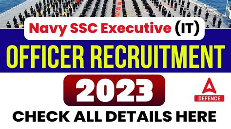 Navy Ssc Executive It Officer Recruitment Check All Details Here