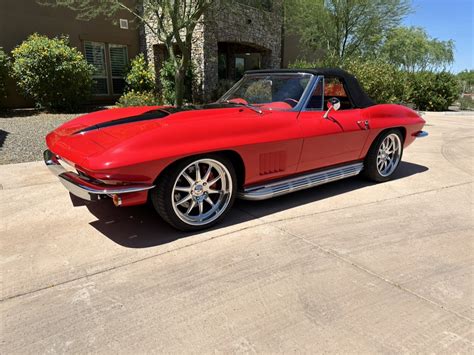 1967 Restomod Corvette Red Vette Ranch