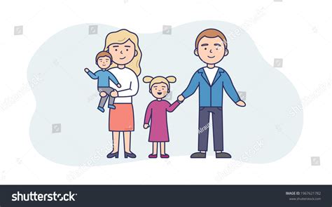 2,977 4 Family Members Images, Stock Photos & Vectors | Shutterstock