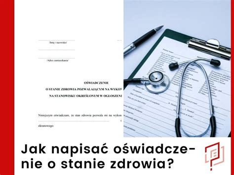 O Wiadczenie O Stanie Zdrowia Wz R Pdf Doc Jakiwniosek Pl