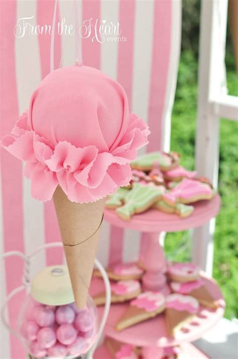 Sweet Ice Cream Party Ideas Pretty My Party