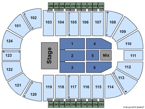 Santander Arena Tickets In Reading Pennsylvania Santander Arena Seating Charts Events And Schedule