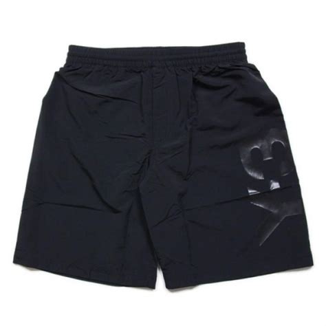 Y M Large Logo Swim Shorts Mid Length