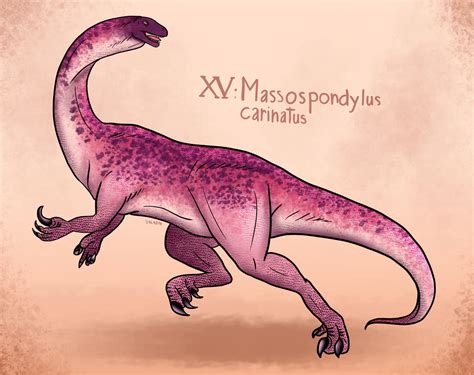 Jurassic June 2023 15 Massospondylus Carinatus By Salad1v On Deviantart