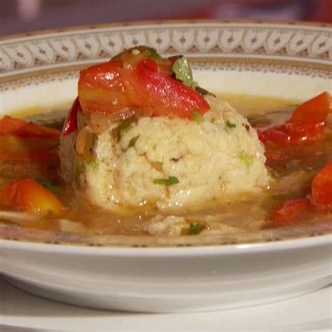 Sephardic Chicken Soup With Sofrito And Herbed Matzo Balls Punchfork