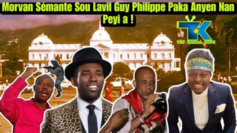 Morvan Di Guy Philippe Paka Anyen Nan Peyi A Yon Patizan Guy Philippe