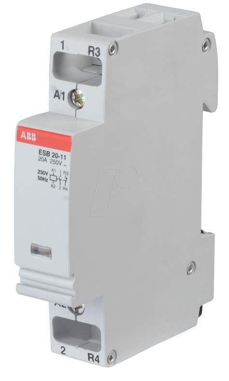 ABB ESB20 11 230 Installationsschütz 1 Schließer 1 Öffner 230 V