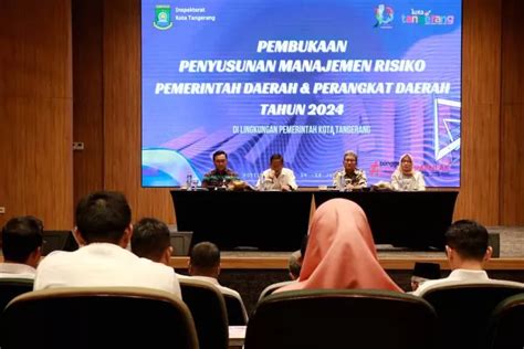 Pemkot Tangerang Gelar Penyusunan Manajemen Risiko Tahun 2024 Bidik