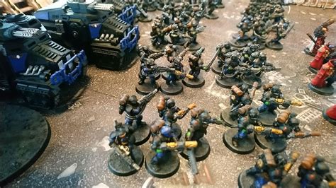 Full Tempestus Scions Army Task Force Icarus Showcase Warhammer