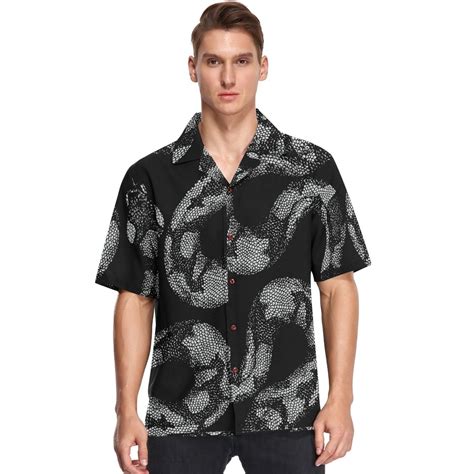 Visesunny Hawaiian Shirts For Men Short Sleeve Aloha Beach Shirt Floral Summer Casual Button