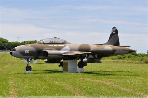 Lockheed T 33A Paraguay Air Force Fuerza Aérea Paraguaya FAP