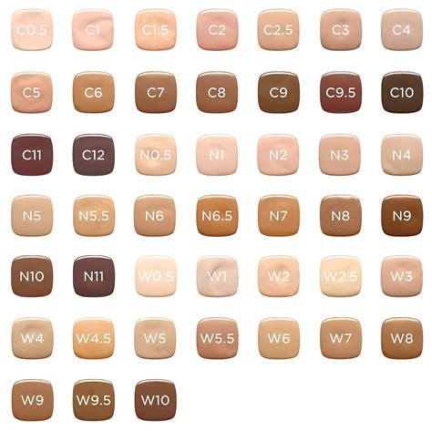 Loreal Makeup Color Chart Makeupview Co