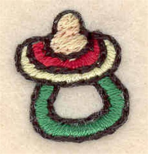 Pacifier Machine Embroidery Design Embroidery Library At