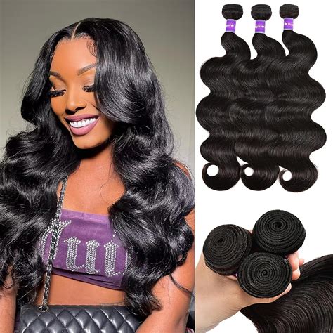 10a Human Hair Bundles Body Wave 3 Bundles Human Hair 20 22 24 Inch 100