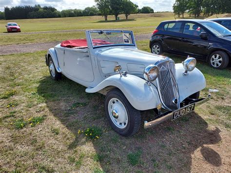 Citroen Cv Traction Avant Cabriolet Vscc Mallory P Flickr