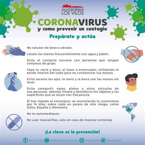 Material Informativo CORONAVIRUS Municipalidad De Los Vilos