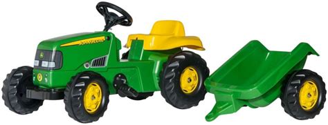 Rolly Toys Traptractor RollyKid John Deere Junior Groen Geel Internet