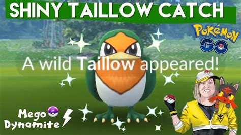 SHINY TAILLOW CAUGHT in POKÉMON GO YouTube