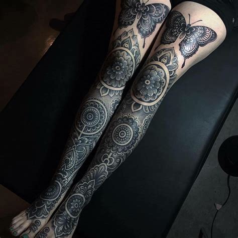 27+ Leg Sleeve Tattoo Designs, Ideas | Design Trends