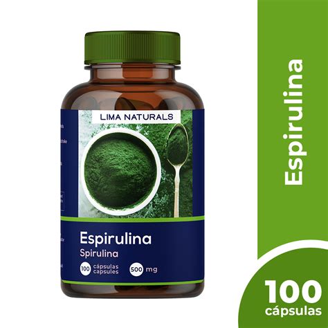 Espirulina Mg Lima Naturals C Psulas Inkafarma