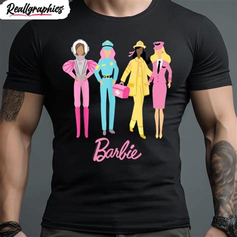 Barbie 60th Anniversary Fashion T Shirt Reallgraphics