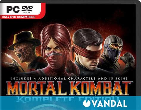 Mortal Kombat Komplete Edition Videojuego Pc Vandal