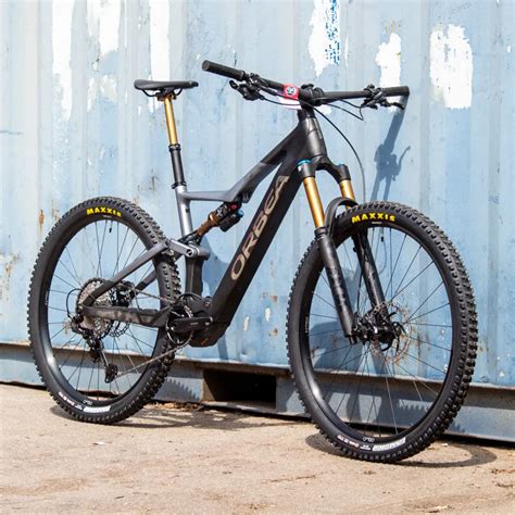 Orbea Rise M Custom Wh Emtb In Shark Grey Size Large