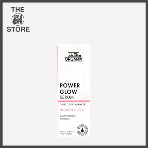 Luxe Organix Power Glow Serum 30ml Shopee Philippines